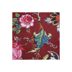 Tissu indien Chandra - bordeaux