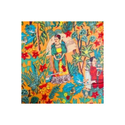 Tissu indien Frida - orange
