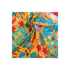 Tissu indien Frida - orange