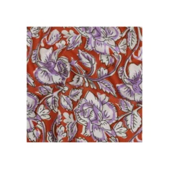 Tissu indien Jaisalmer - terracotta
