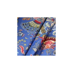 Tissu indien Kadiyam - bleu