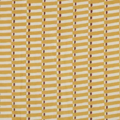 Tissu indien Kovalam - jaune moutarde