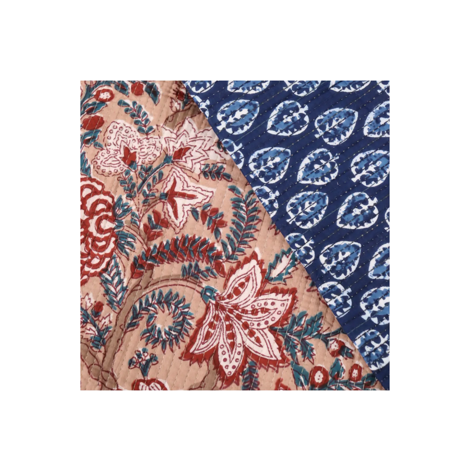 Tissu indien matelassé Iravati