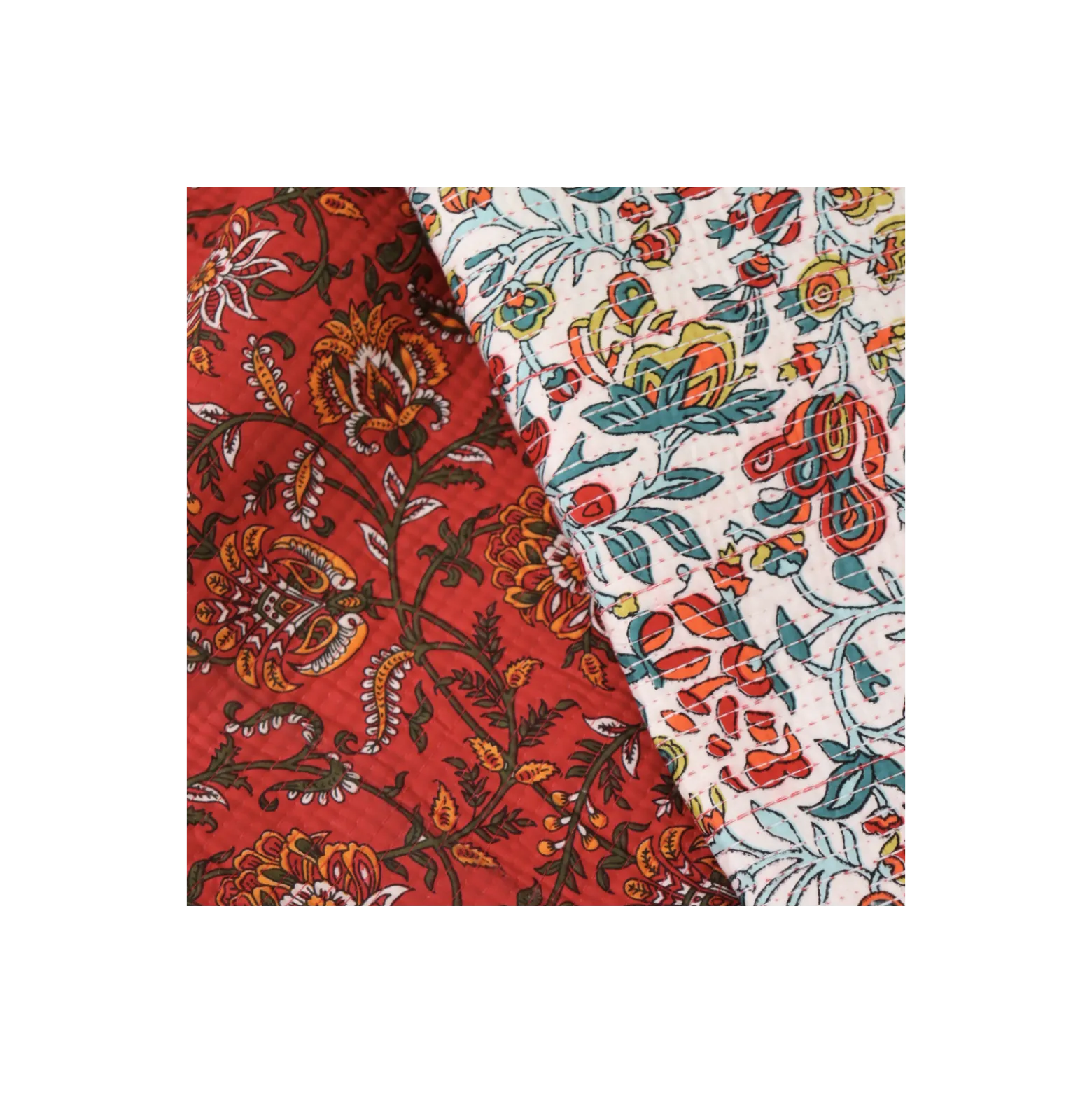 Tissu indien matelassé Khadi
