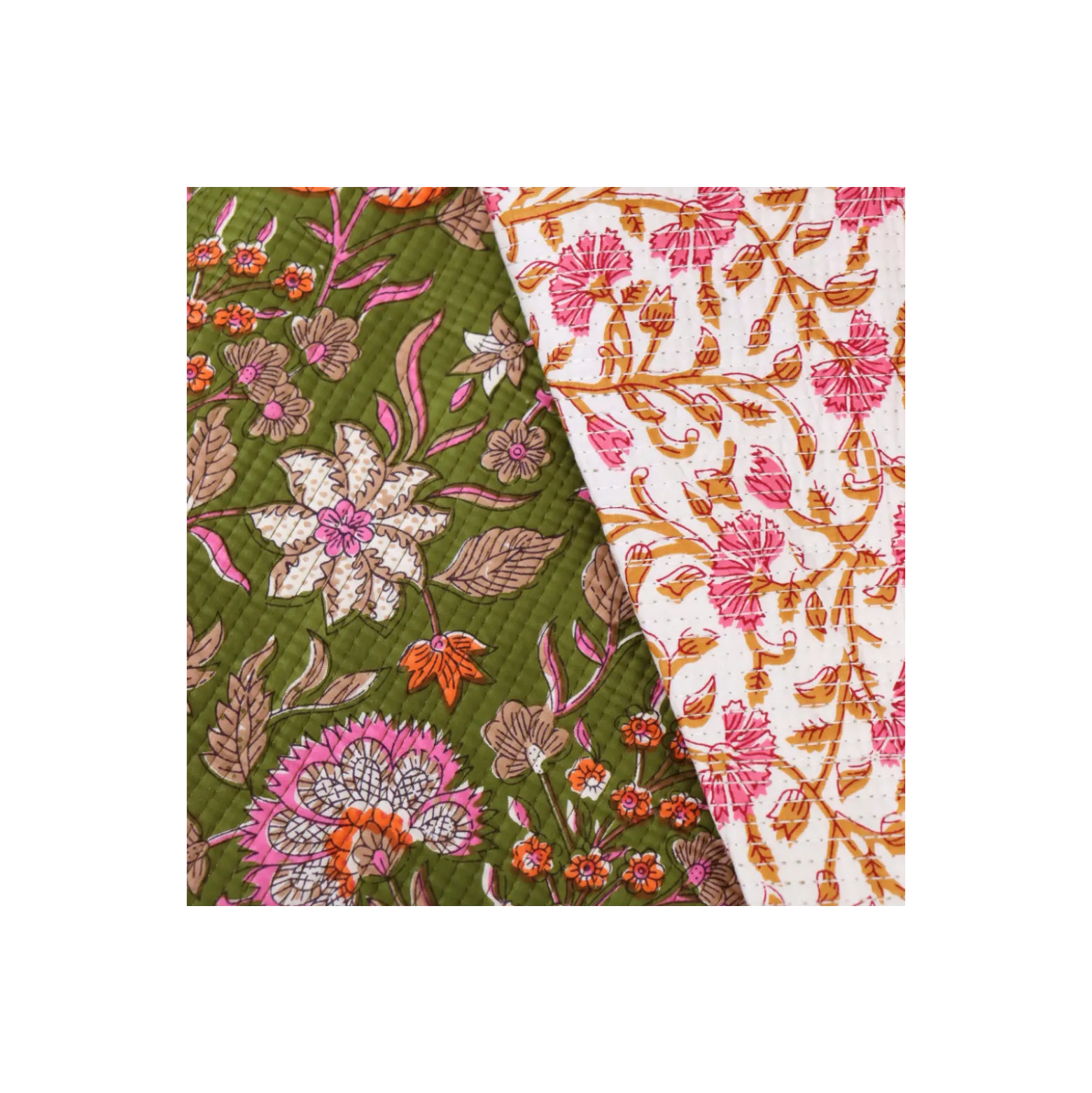 Tissu indien matelassé Thali