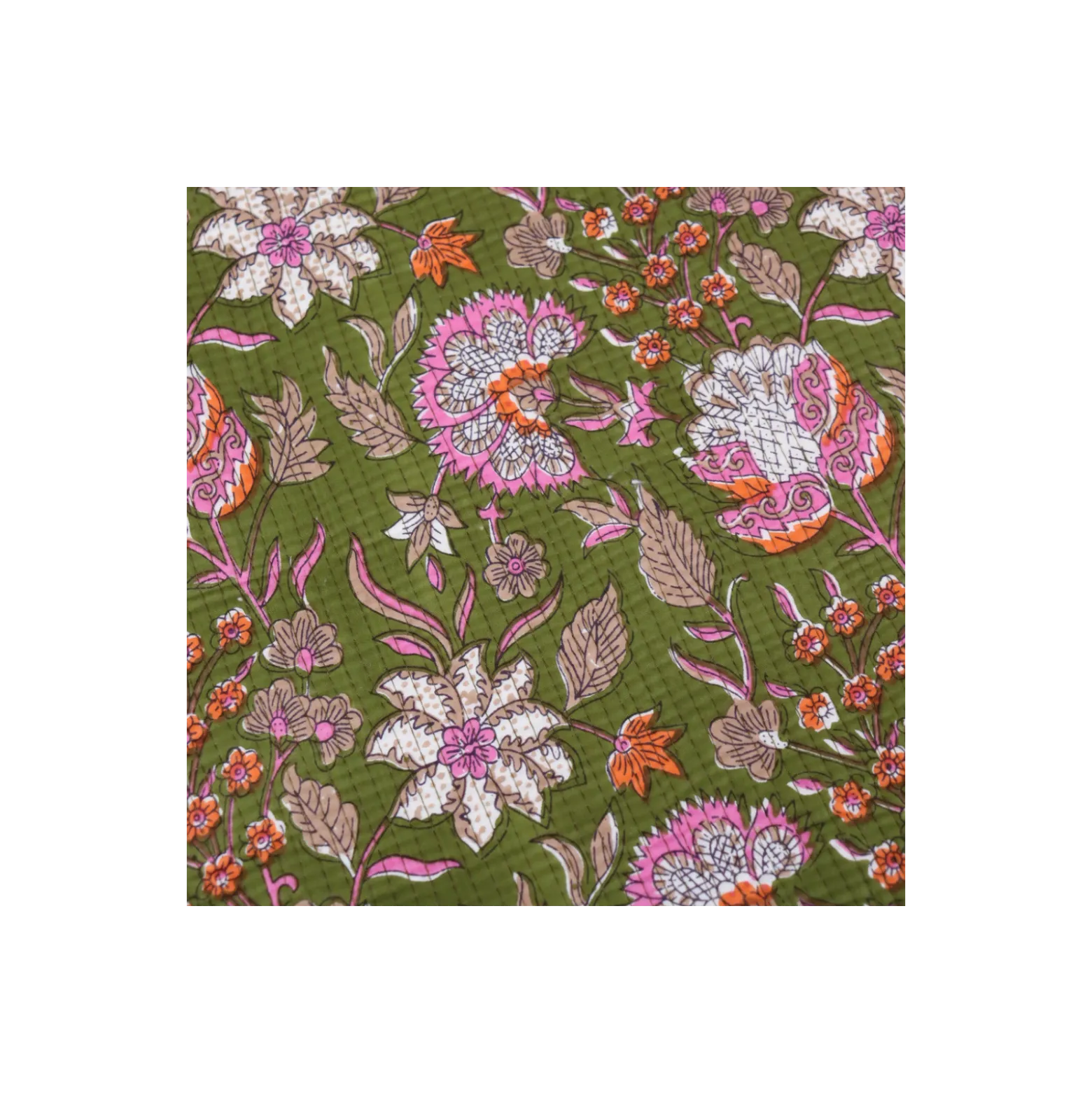 Tissu indien matelassé Thali
