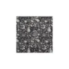 Tissu indien Mattur - noir