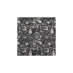 Tissu indien Mattur - noir