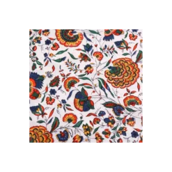 Tissu indien Rani - blanc