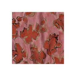 Tissu jacquard Céleste - rose