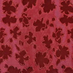 Tissu jacquard Céleste - rouge