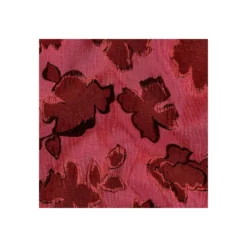 Tissu jacquard Céleste - rouge
