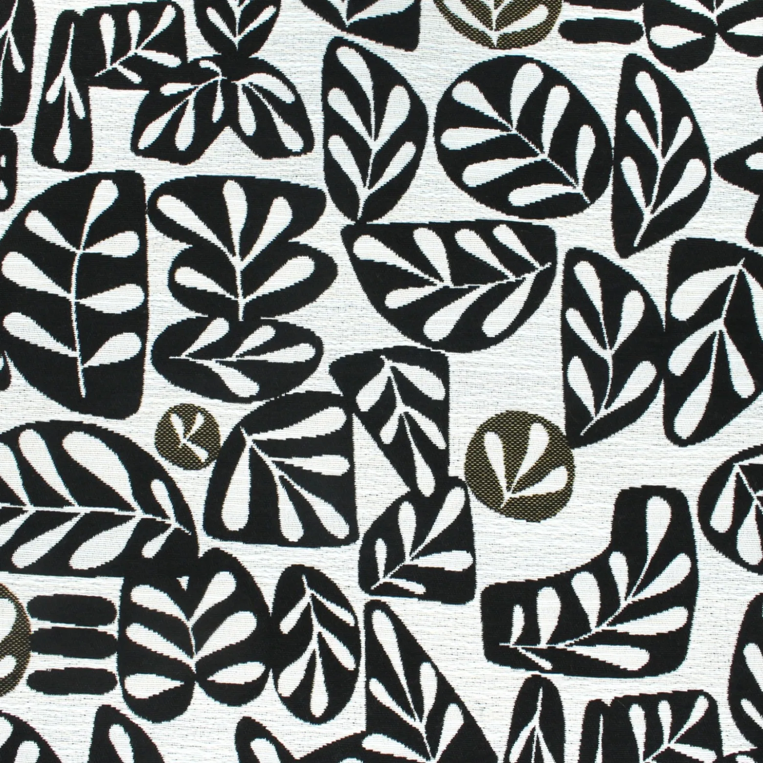 Tissu jacquard Galet - écru
