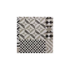 Tissu Jacquard Scénario patch géométrique