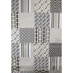 Tissu Jacquard Scénario patch géométrique