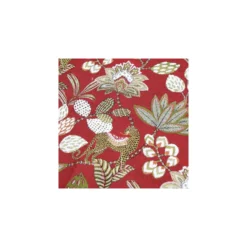 Tissu jacquard Soliman - rouge