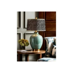 Tissu jacquard Zèbre - noir