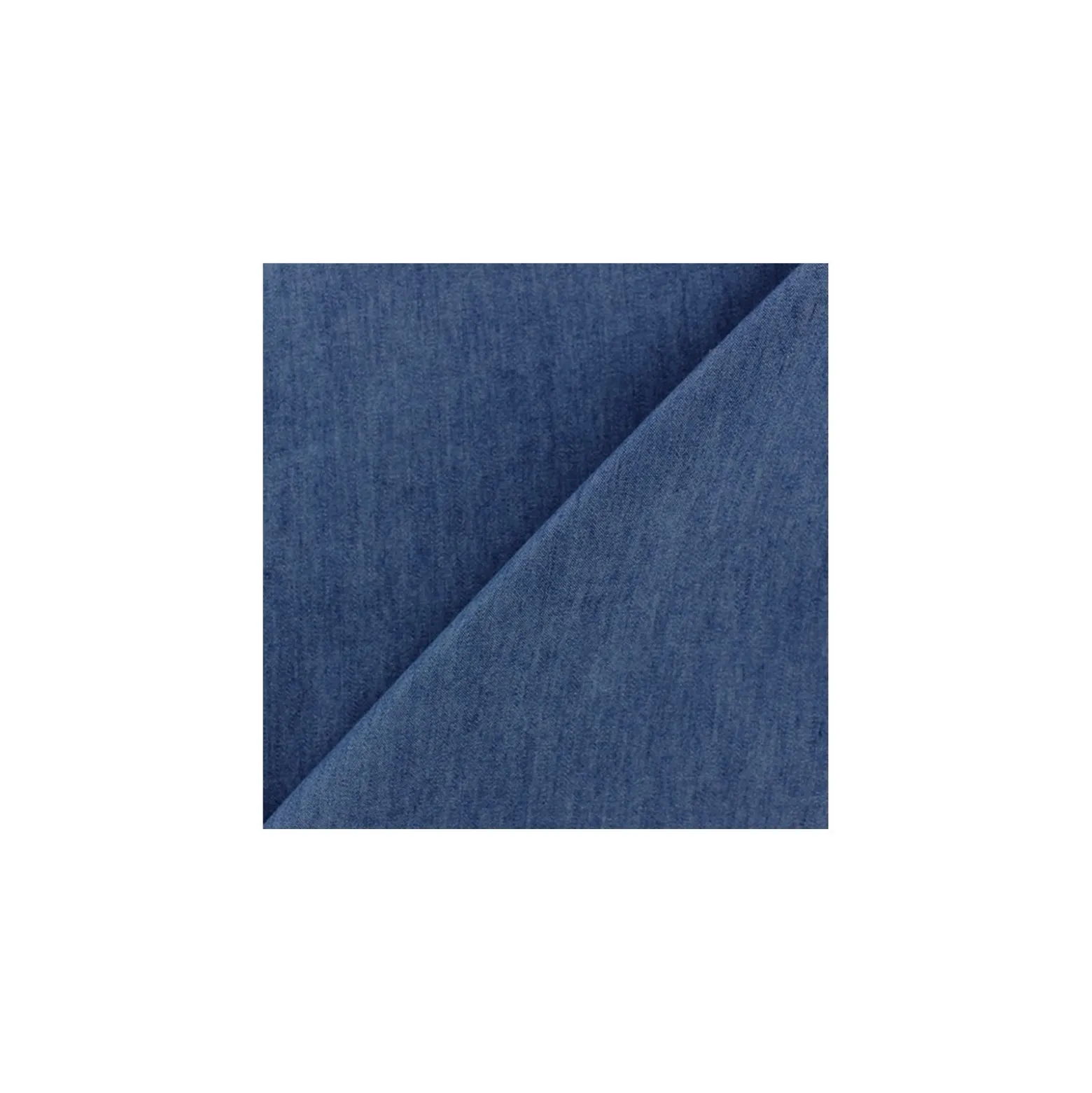 Tissu Jeans fluide uni denim