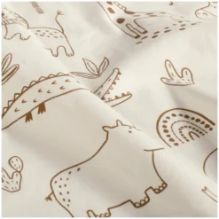 Tissu jersey Baby safari - écru