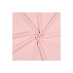 Tissu jersey côtelé - rose