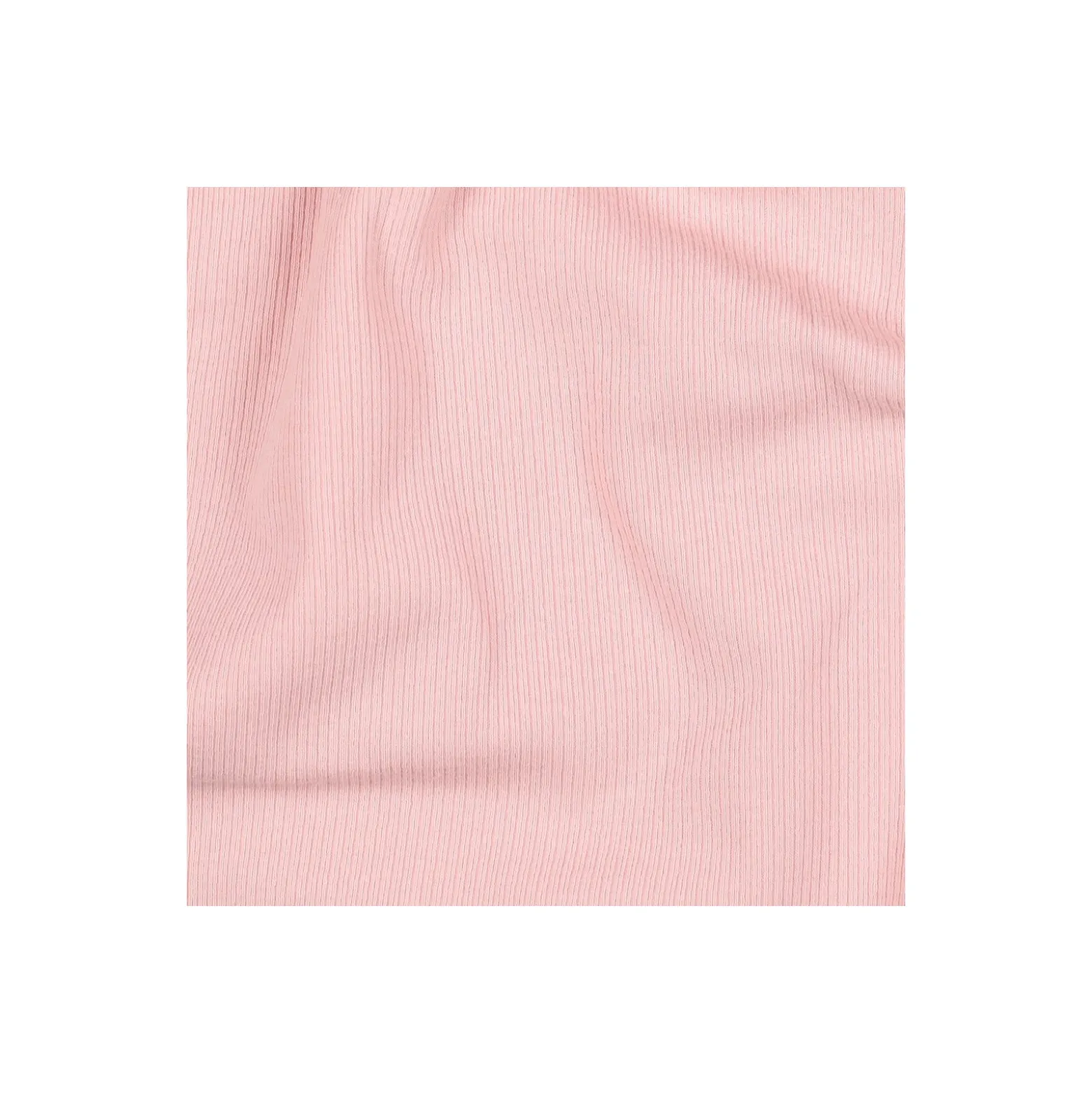 Tissu jersey côtelé - rose