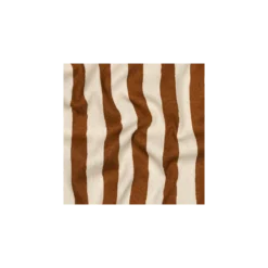 Tissu jersey côtelé Stripe - caramel
