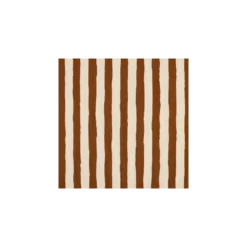Tissu jersey côtelé Stripe - caramel