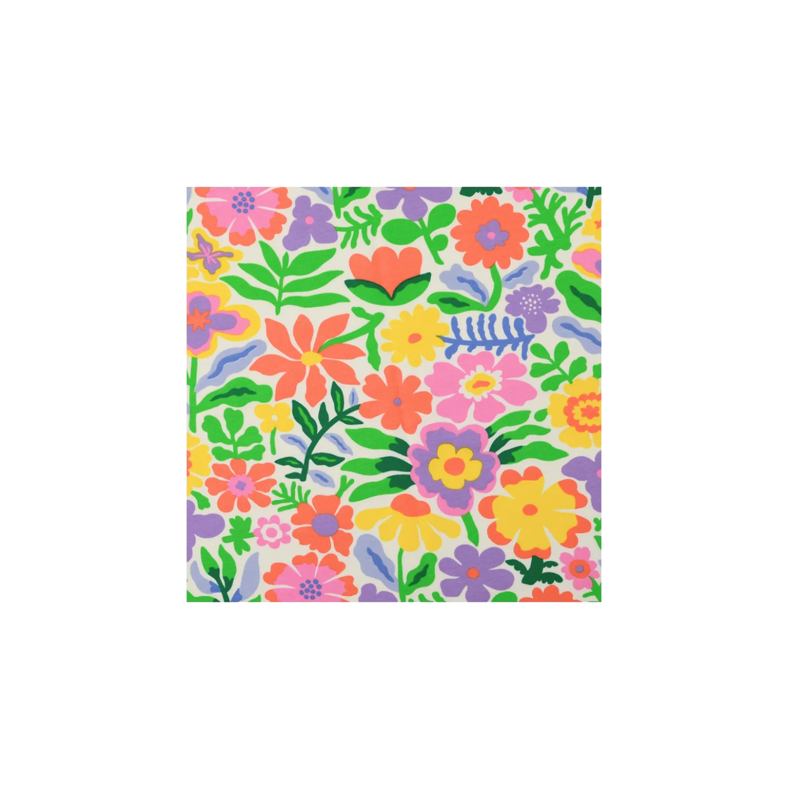 Tissu jersey Happya - blanc