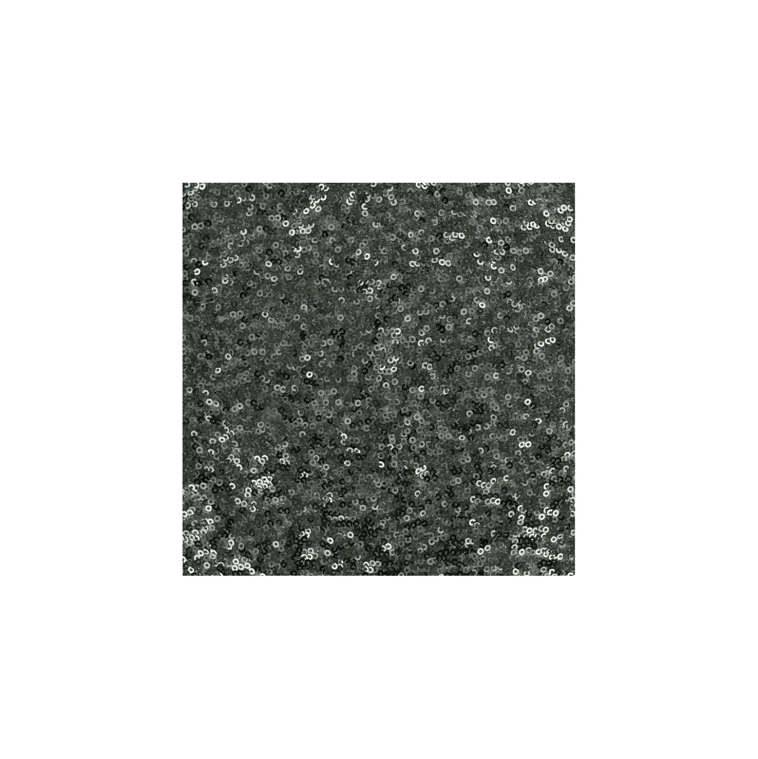 Tissu jersey paillettes Célébration - gris