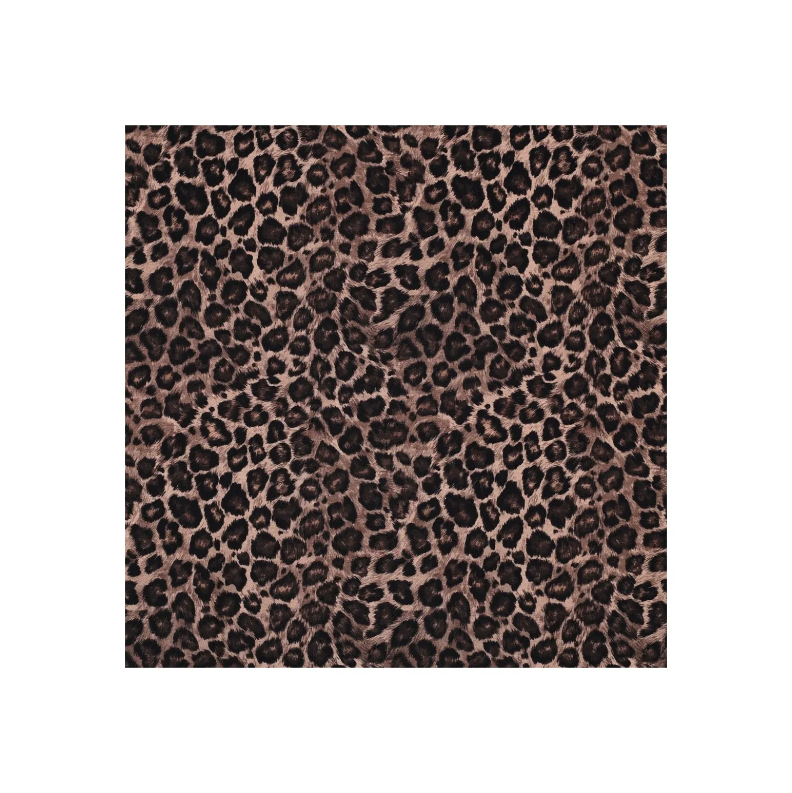 Tissu jersey Pommé fabrics Felina - marron