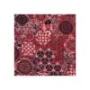 Tissu jersey Pommé fabrics Ornament - bordeaux