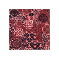 Tissu jersey Pommé fabrics Ornament - bordeaux