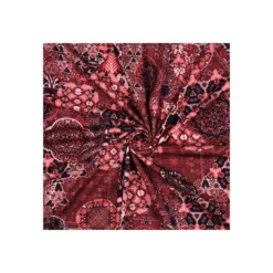 Tissu jersey Pommé fabrics Ornament - bordeaux