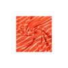 Tissu jersey éponge rayé Jim - orange / écru