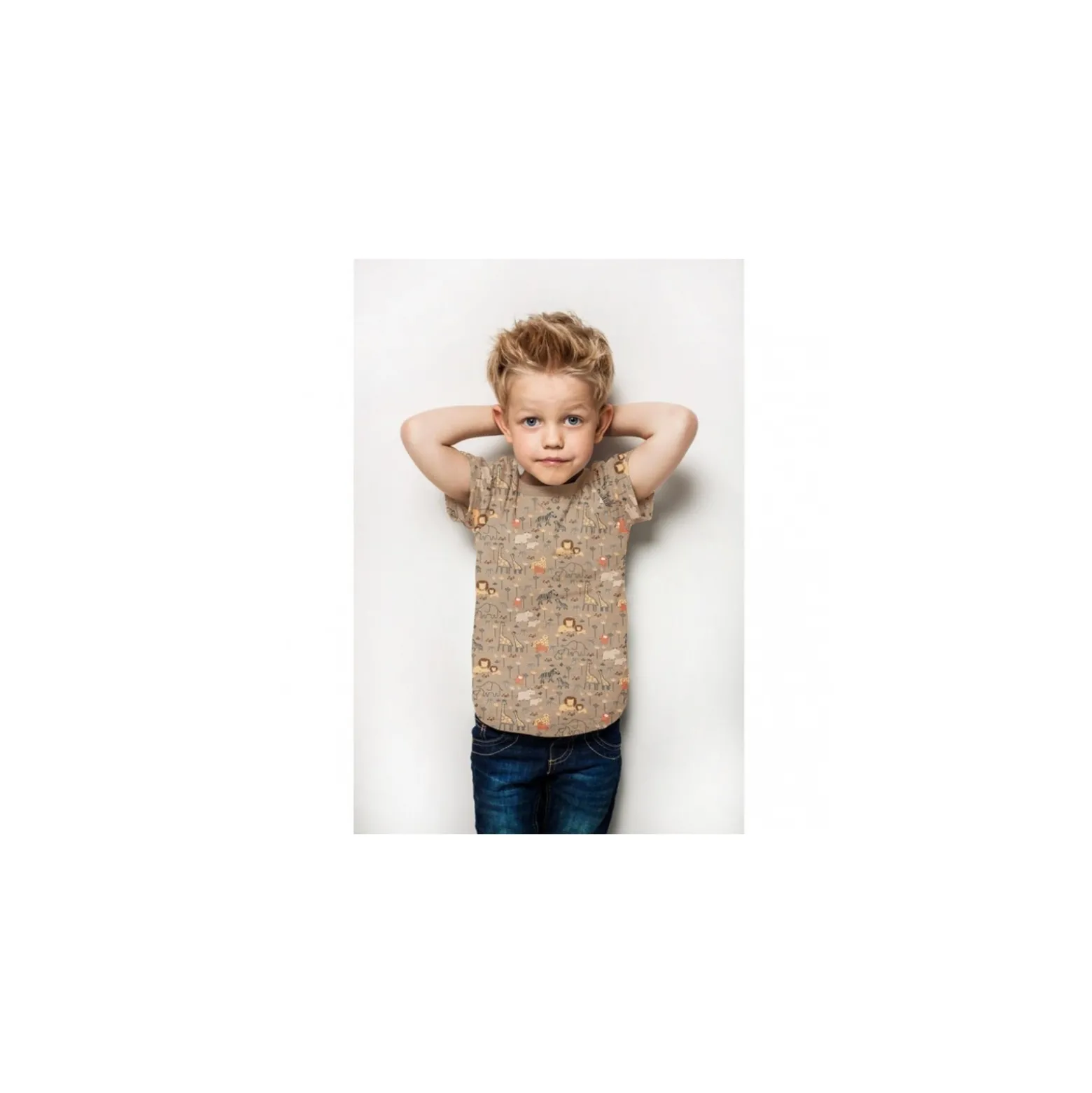 Tissu jersey Poppy Animals B