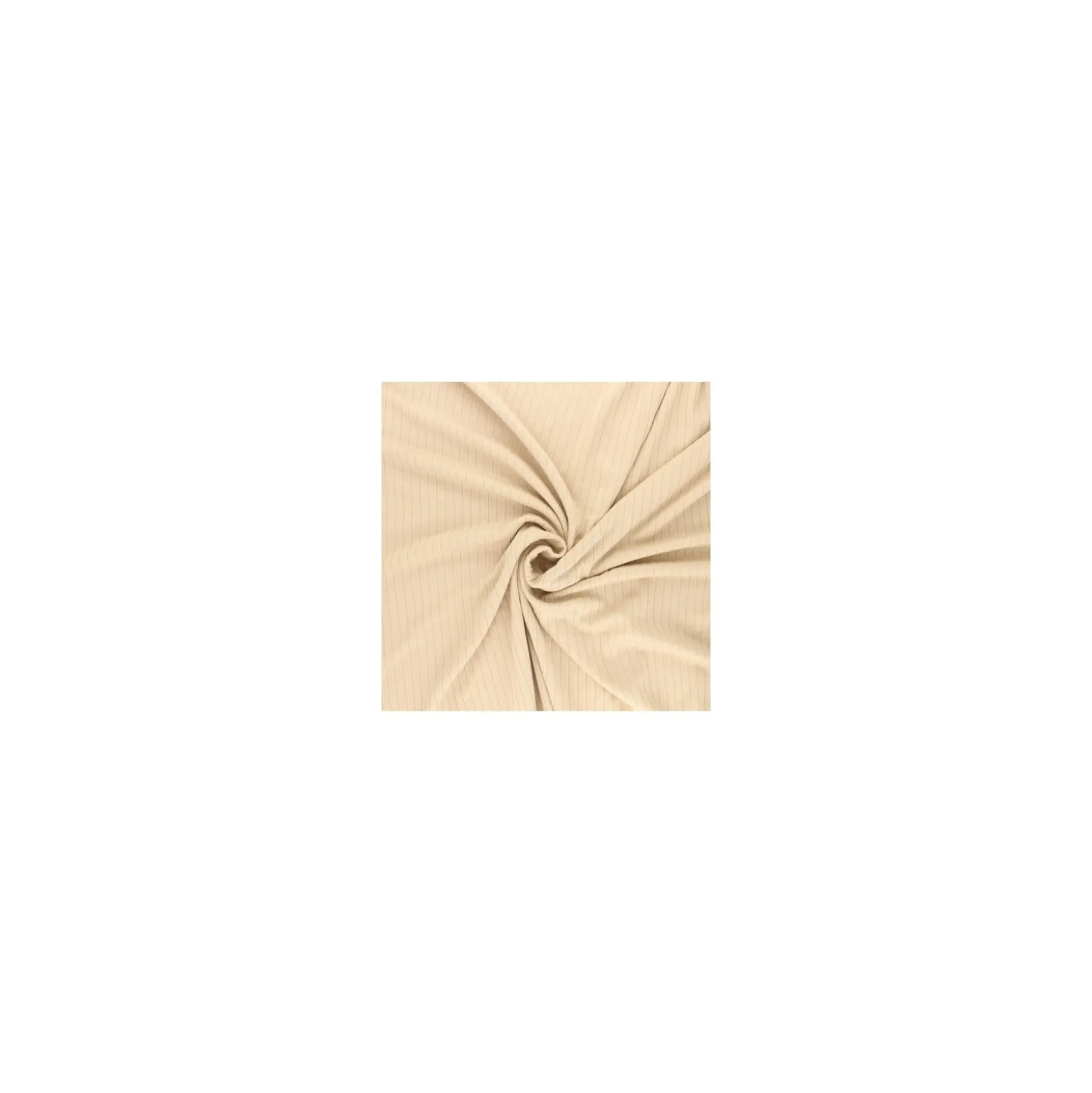 Tissu jersey viscose côtelé