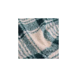 Tissu lainage bouclette Carreaux