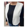 Tissu lainage bouclette envers polaire