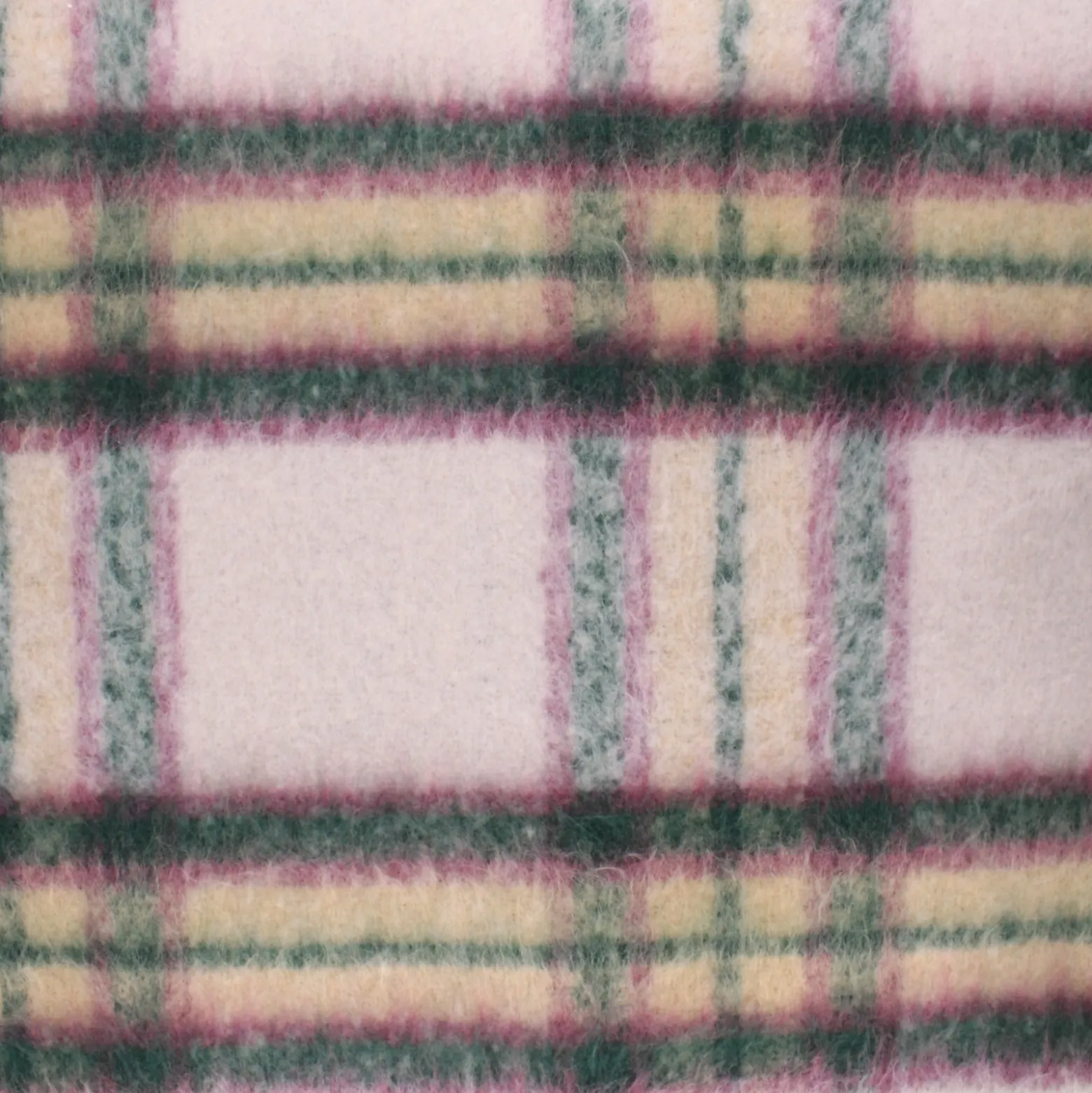 Tissu lainage à carreaux Edouard