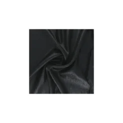 Tissu lamé Vicky - noir brillant