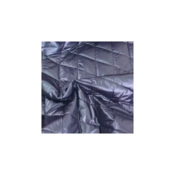 Tissu matelassé doudoune métallisé