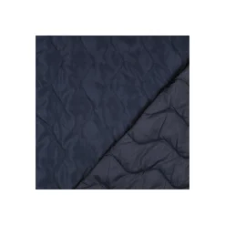 Tissu matelassé doudoune Waves - bleu marine