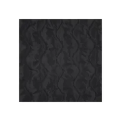 Tissu matelassé doudoune Waves - noir