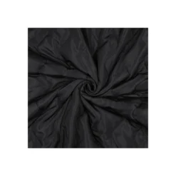 Tissu matelassé doudoune Waves - noir