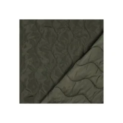 Tissu matelassé doudoune Waves - vert kaki