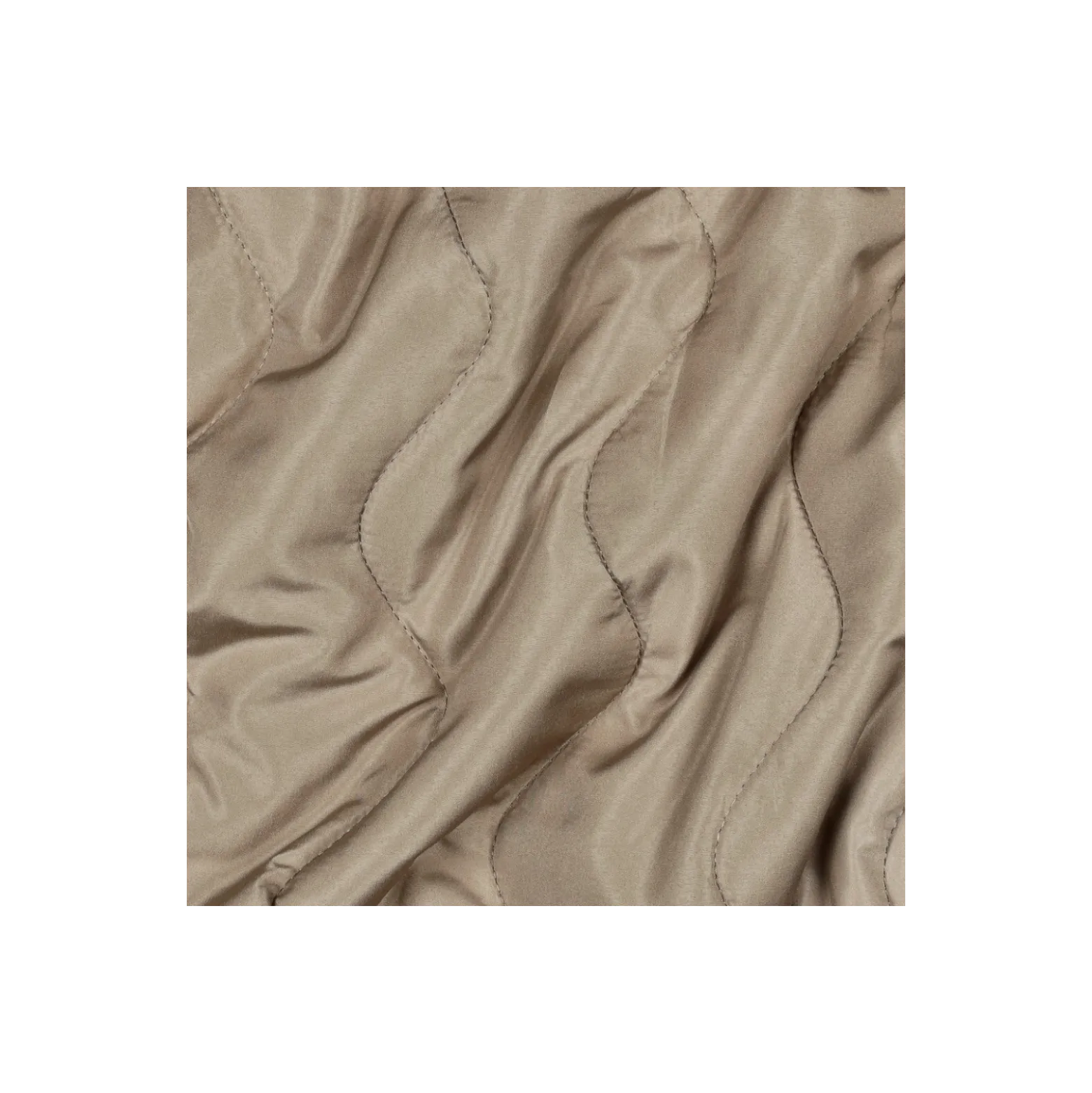 Tissu matelassé doudoune Waves - beige