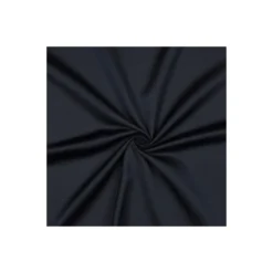 Tissu micro satin touché soie - bleu marine