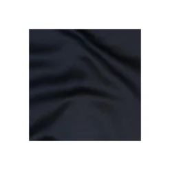 Tissu micro satin touché soie - bleu marine