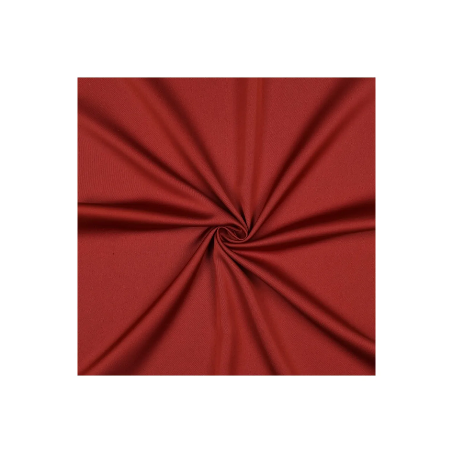Tissu micro satin touché soie - terracotta