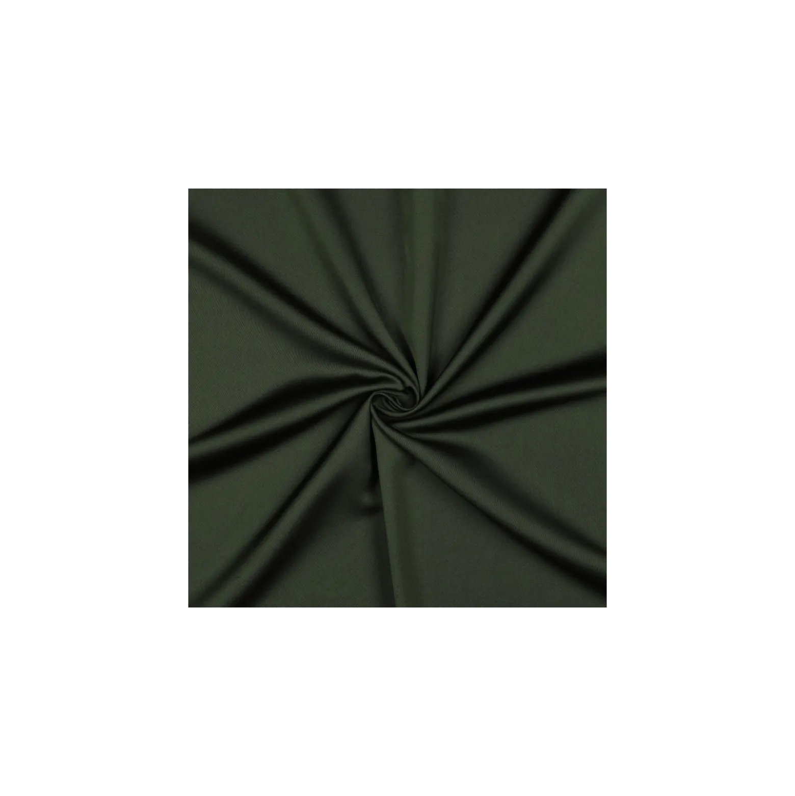 Tissu micro satin touché soie - vert foncé